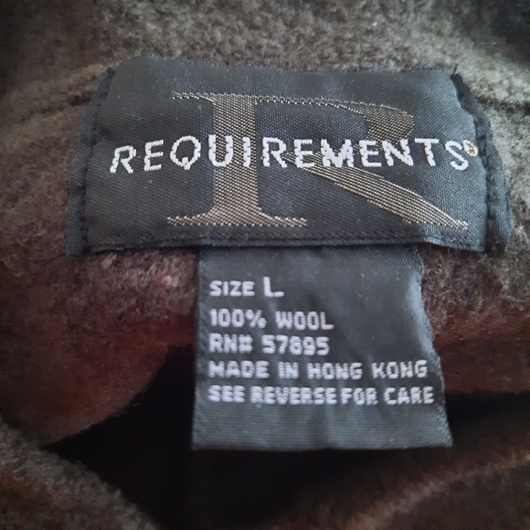 Requirements Womens Wool Jacket Size L - Picture 3 of 5